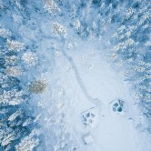 Lapland Cone at Aurora Safari Camp. 